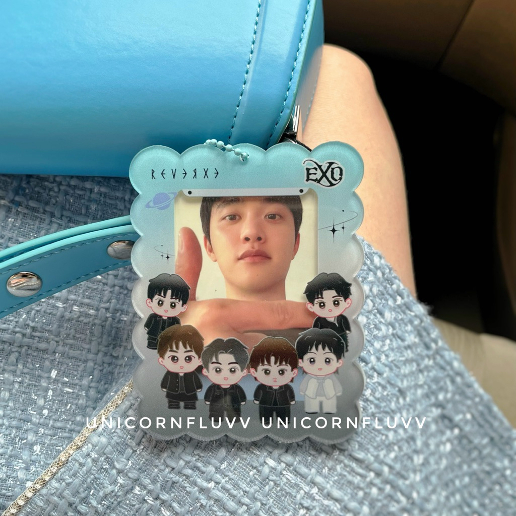 EXO REVERXE 8th Album - Reverse Acrylic Photocard Holder Cahol Acrylic ...