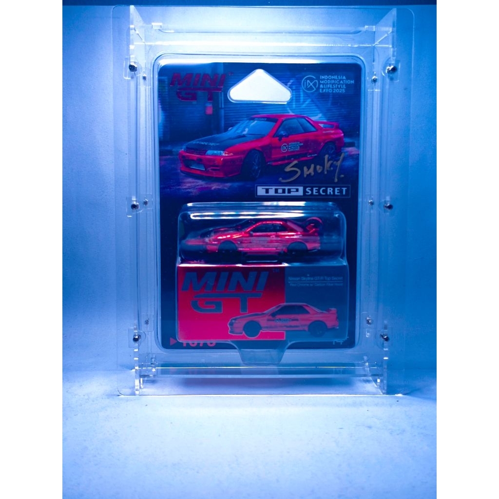 SIGN SMOKEY NAGATA Mini Gt R32 Top Secret X IMX 2025 + Acrylic *luka ...