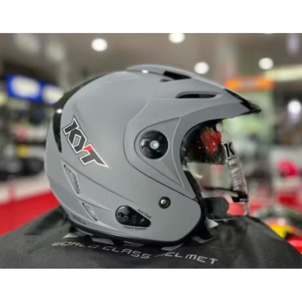 KYT VENOM RR MATT GORILLA PULL HELMET DOUBLE VISOR COLOR | Shopee Malaysia