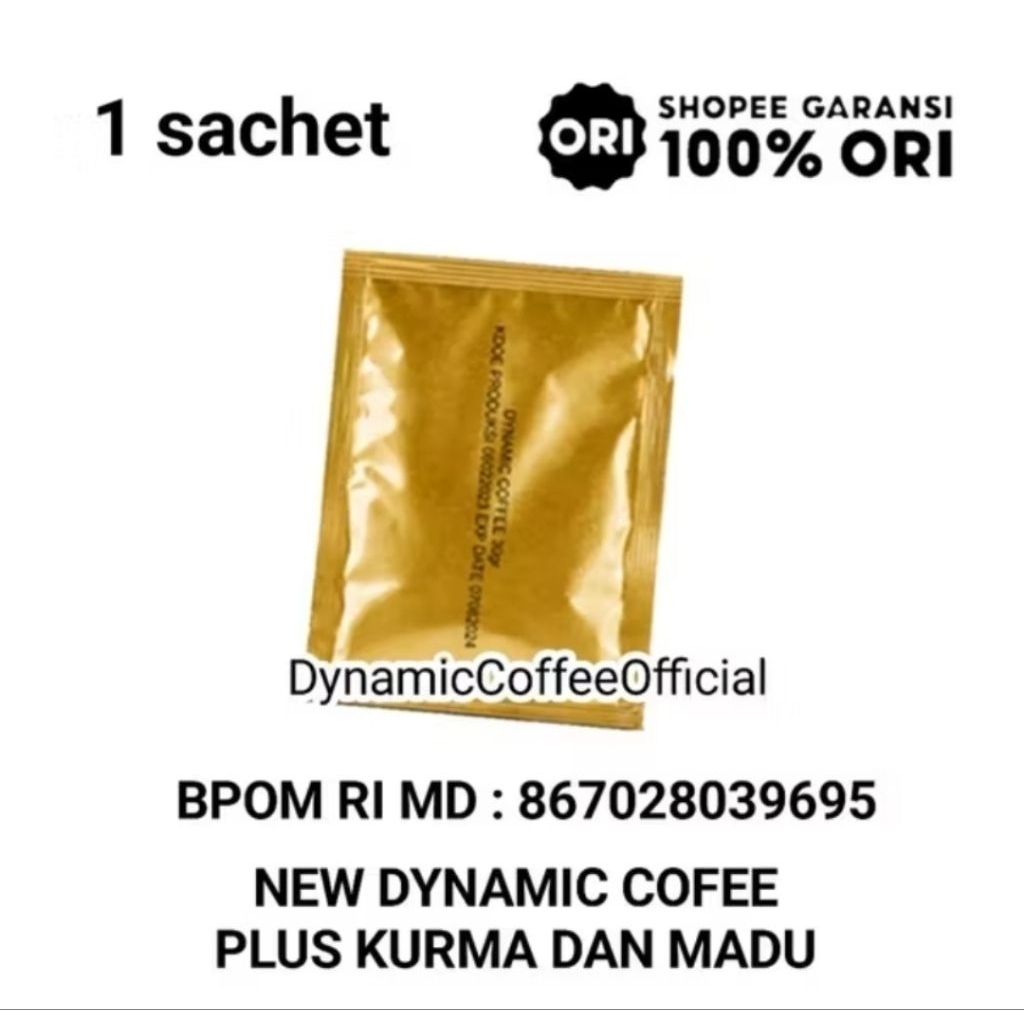 Dynamic Coffee 1 SACHET Dynamic coffee (30 grams) | Shopee Malaysia