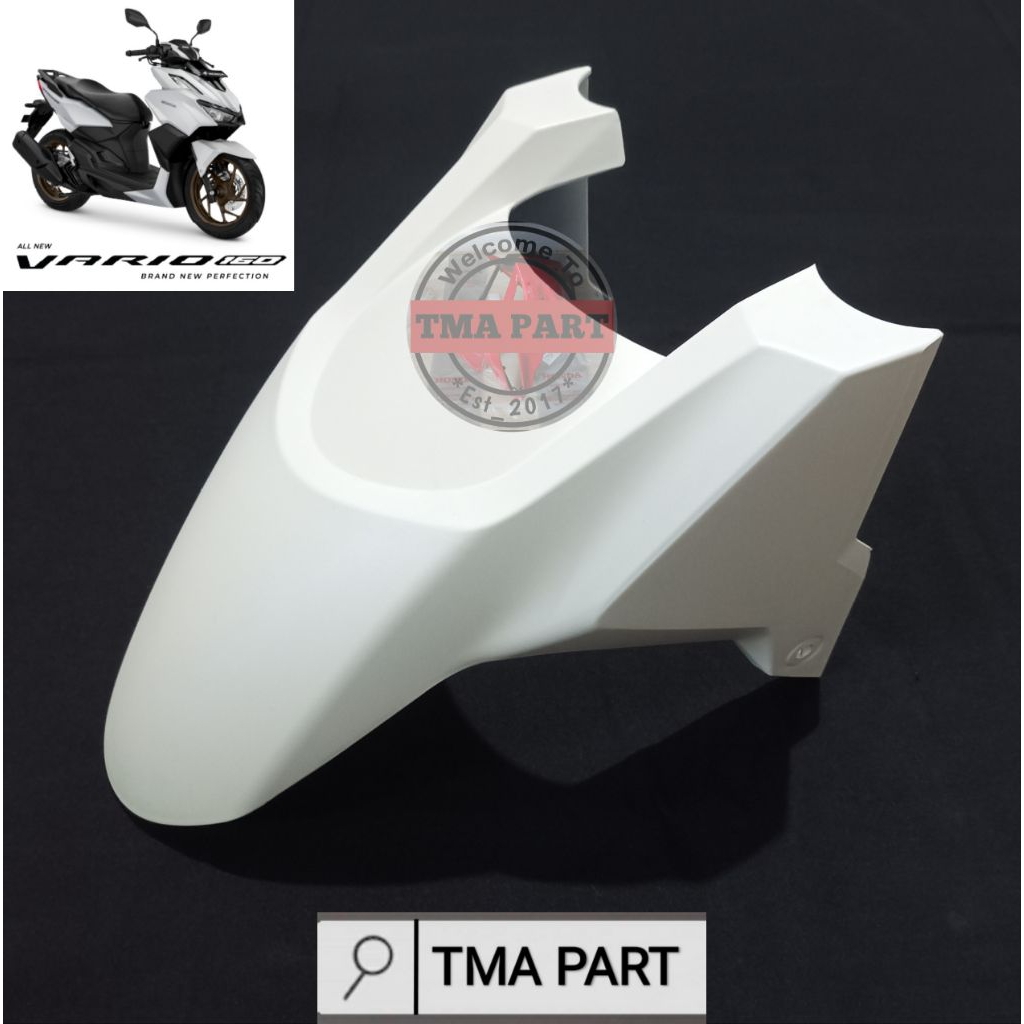 Fender front mudguard front mudguard Click Vario 160 K2S White Matte ...