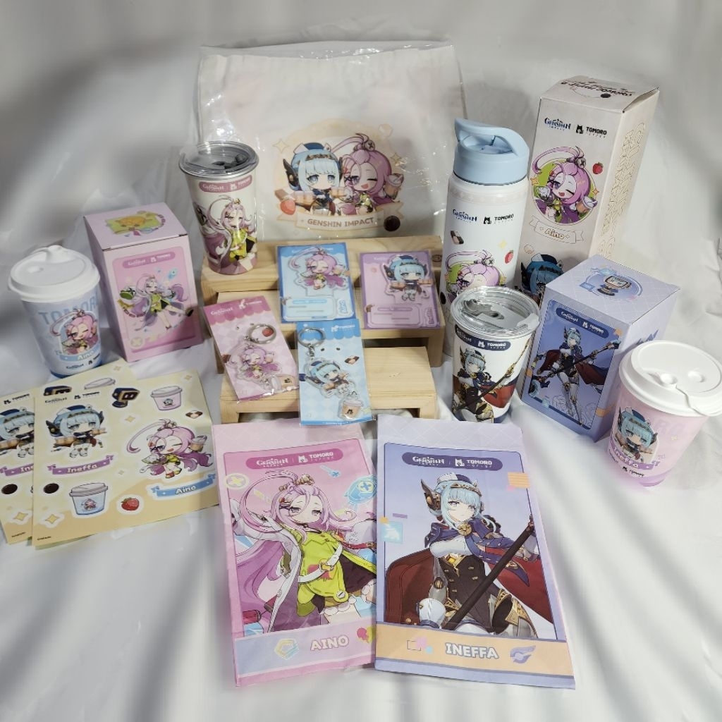READY Original Merch Mihoyo Collab Event GI Genshin Impact X Tomoro ...