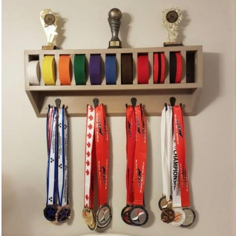 Medal Rack With Belt Storage Display Rack Storage Rack | Shopee Malaysia
