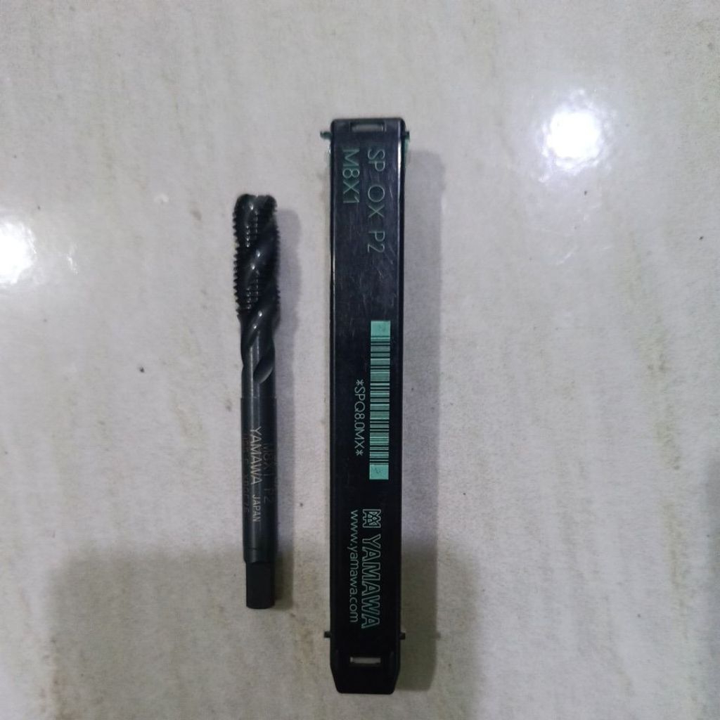 Tap yamawa spiral SP OX P2 M8 x 1.0 tap machine spiral yamawa | Shopee ...