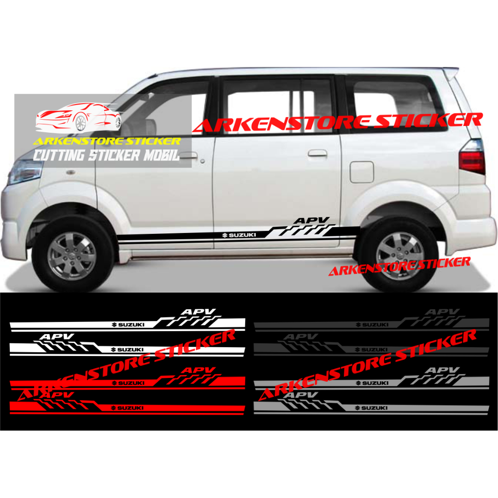 SUZUKI APV car sticker cutting sticker car sticker APVSUZUKI APV ...