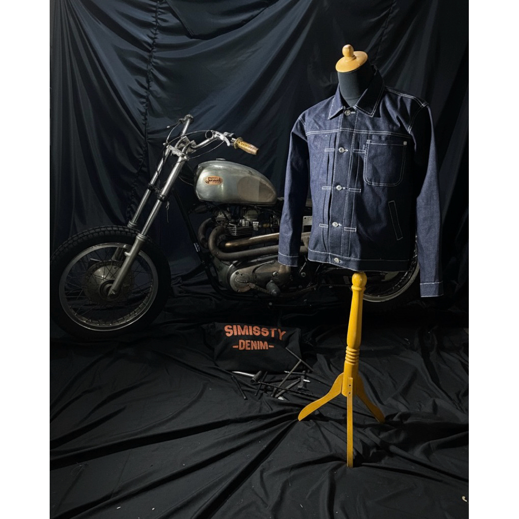 SIMISSTY DENIM TYPE II. MODEL 6 JACKETS. VINTAGE JACKET. 16 OZ MATERIAL ...