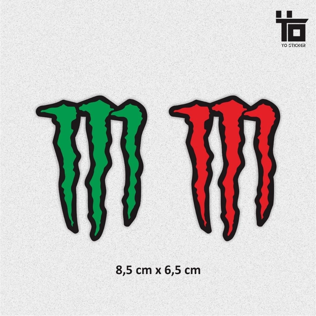 MONSTER ENERGY STICKER/MONSTER ENERGY/ STICKER RACING | Shopee Malaysia