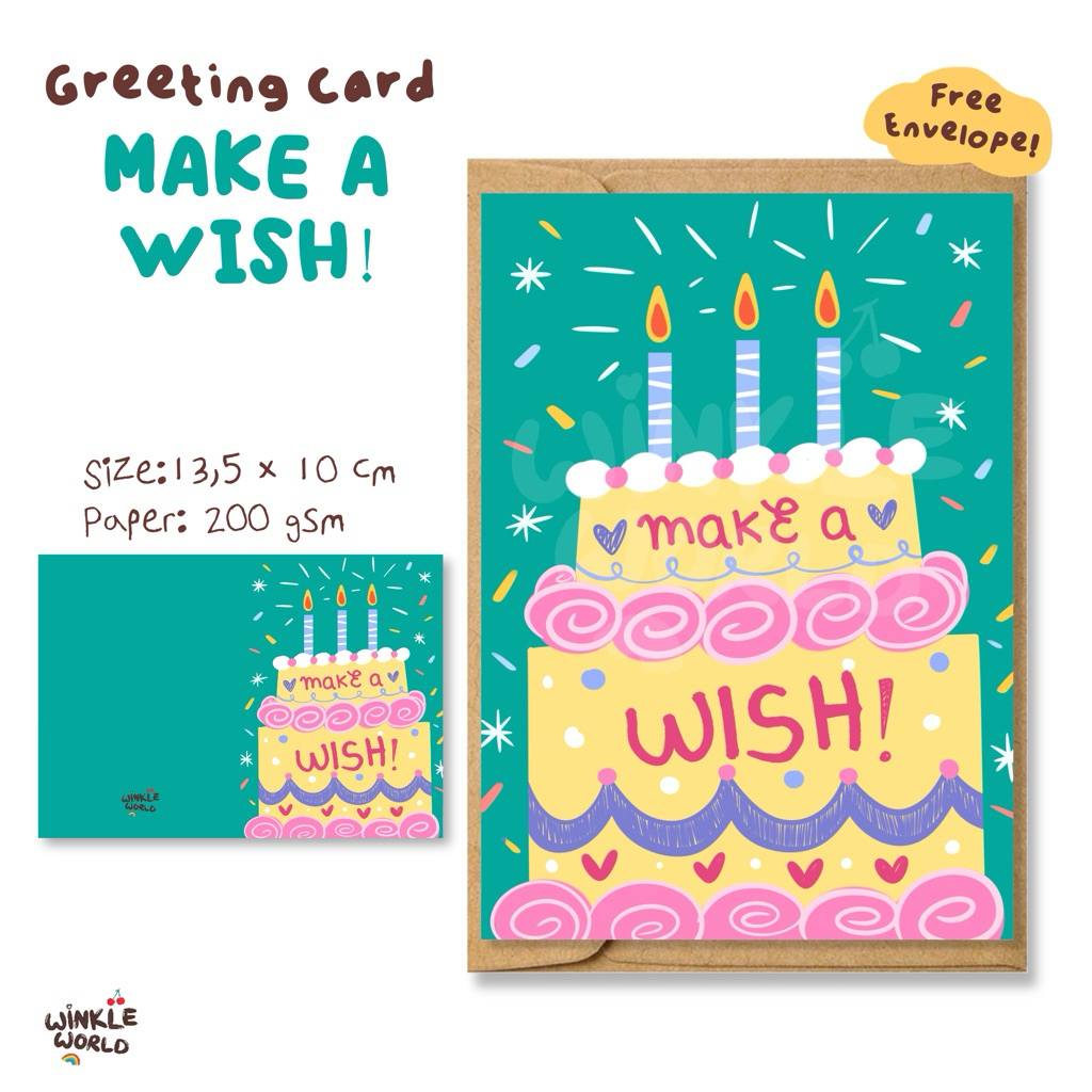 Birthday Card Birthday Greeting Card/ Winkle World Series Greeting Card ...