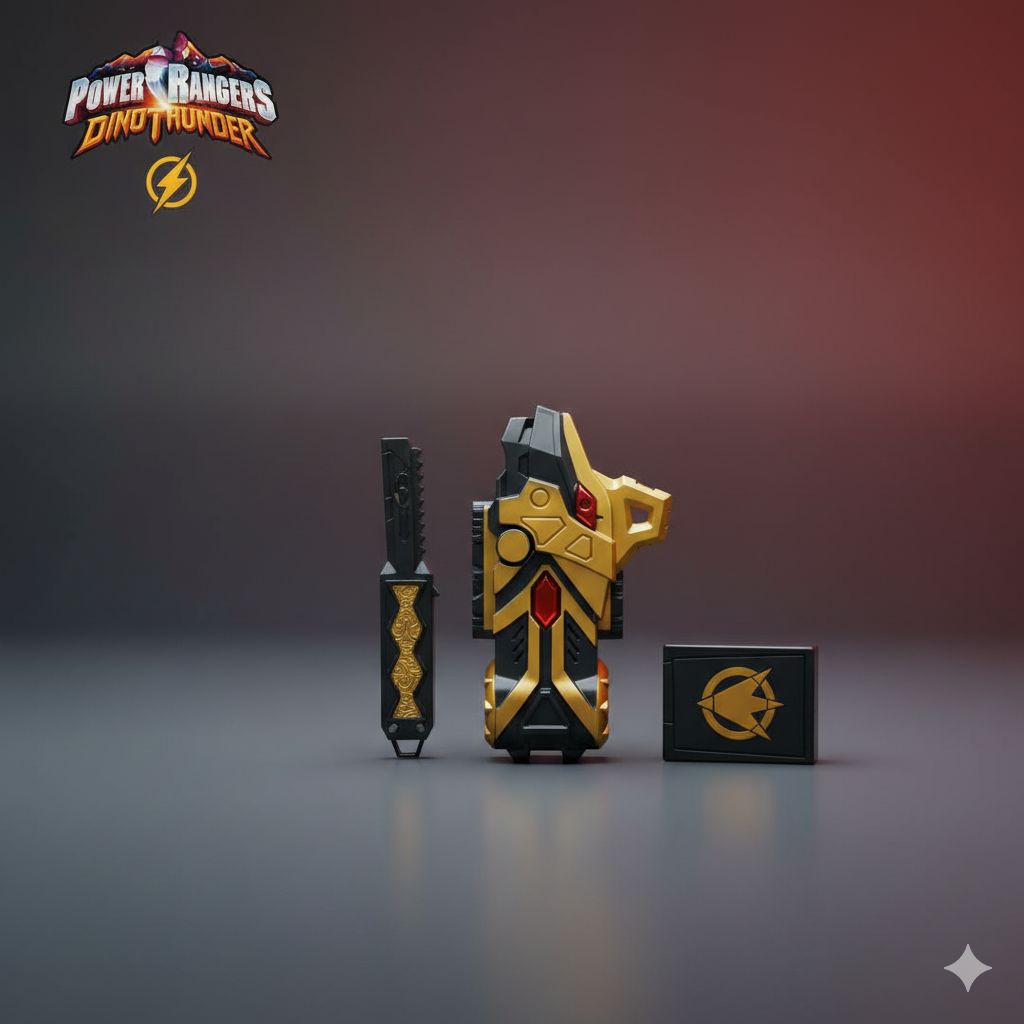Power ranger dino thunder Watch || DX Dino Thunder black || [RARE ...