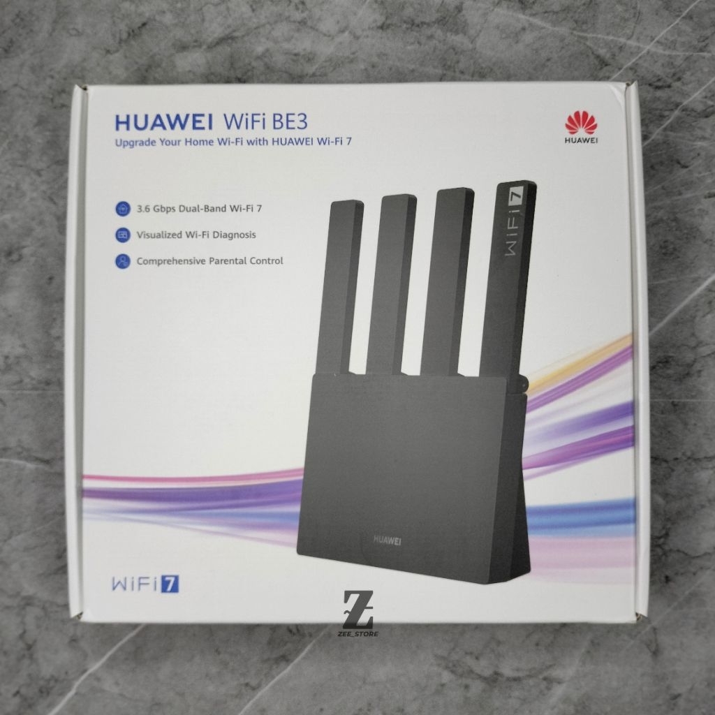 Huawei Wi-Fi BE3 Router Wi-Fi 7 NEW Official Warranty Seal | Shopee ...
