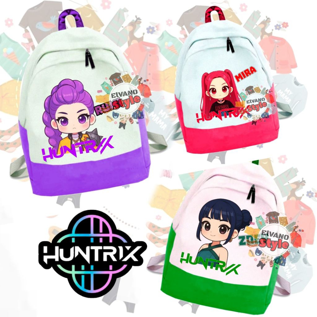 KPop Demon Hunters Rumi Kindergarten Elementary School Backpack Kids ...