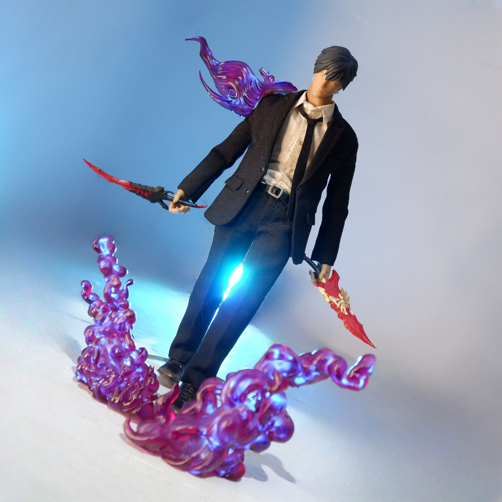 Shadow Effect and Kamish Dagger Sung Jin Woo Solo Leveling kitbash ...