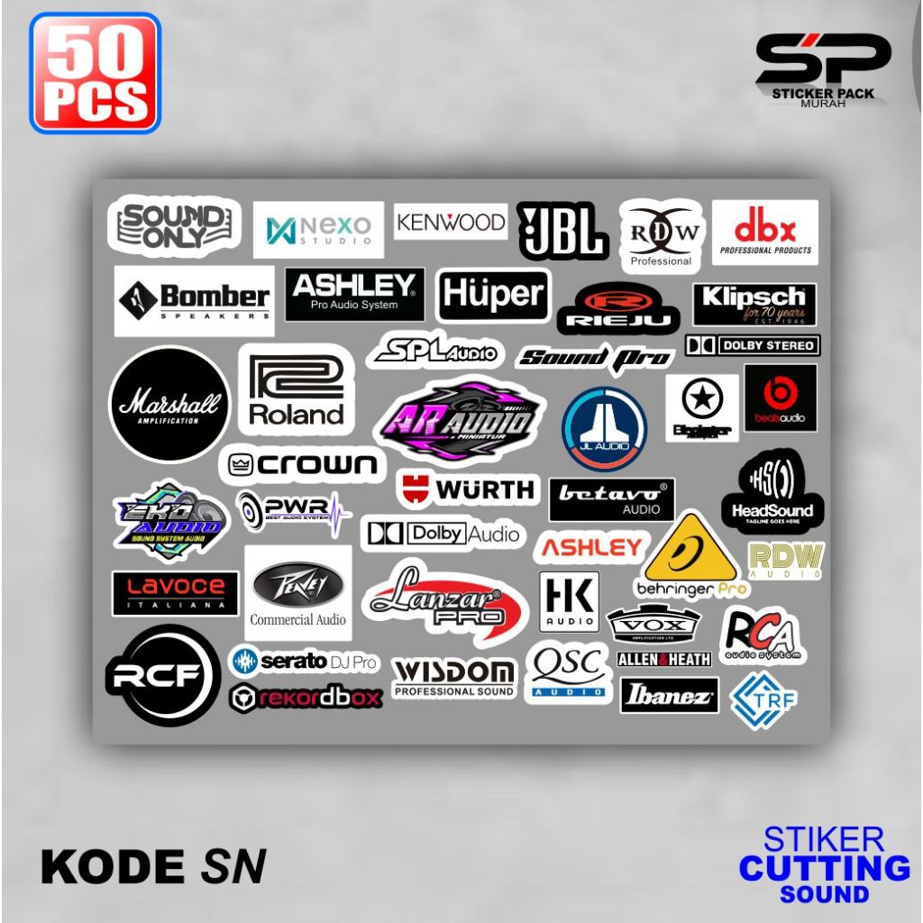 Waterproof Sound Stickers, Just Stick It On (SN) | Shopee Malaysia