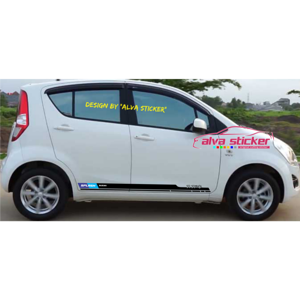 SUZUKI New model splash sticker splash list vinyl car sticker splash ...