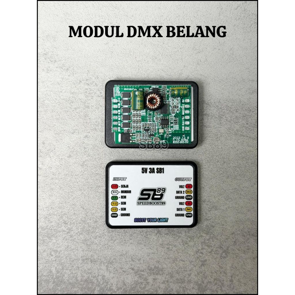 SB89 DMX 5V 3A MODULE SB1 PASSWORD RGB PCB CONTROLLER EYEBROW LIGHT ...