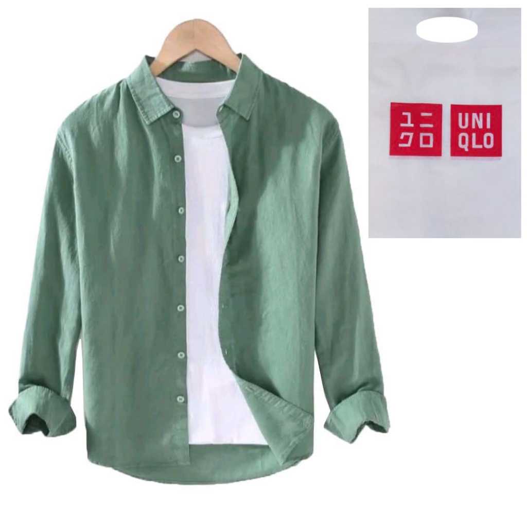 Men's Cotton Long Sleeve Shirt