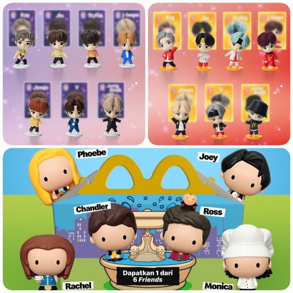 Happy Meal Friends McD McDonalds Mc Donald McDonald's X Tiny BTS Tan ...