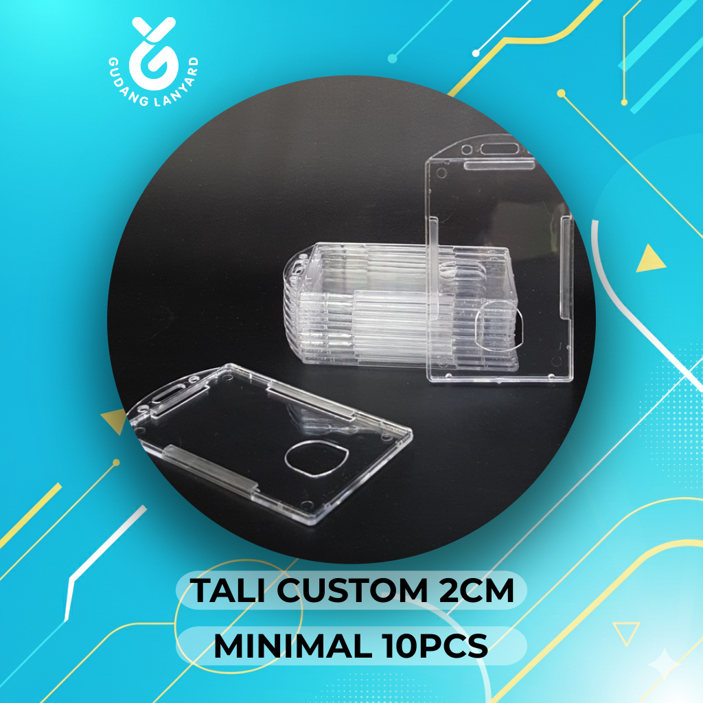 Tranparacy clear ID card casing, glass, employee card frame, clear ID ...