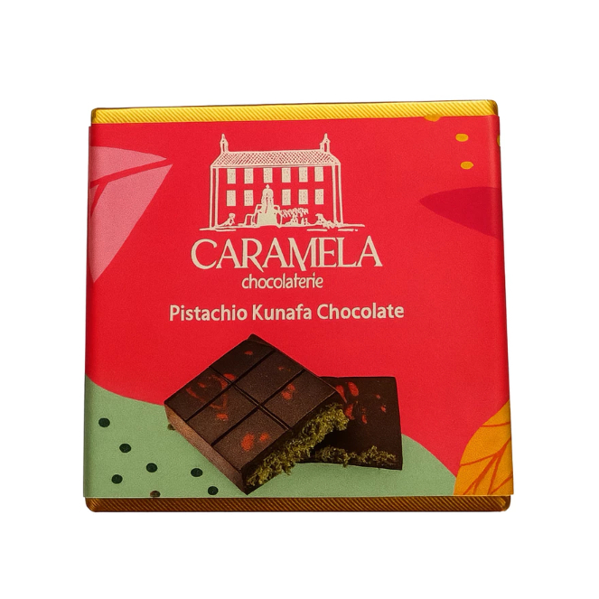 Arabic Dubai Chocolate Caramela Mini Pistachio Kunafa Original 100% ...