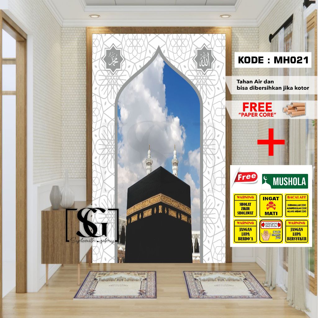 Aesthetic Prayer Room Stickers 16 Variants - Aesthetic Prayer Room ...