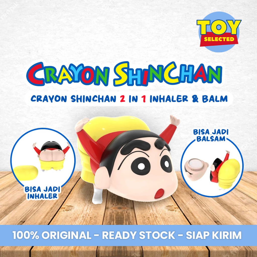 [READY] Crayon Shinchan 2 in 1 Inhaler & Balm - Special Edition ...