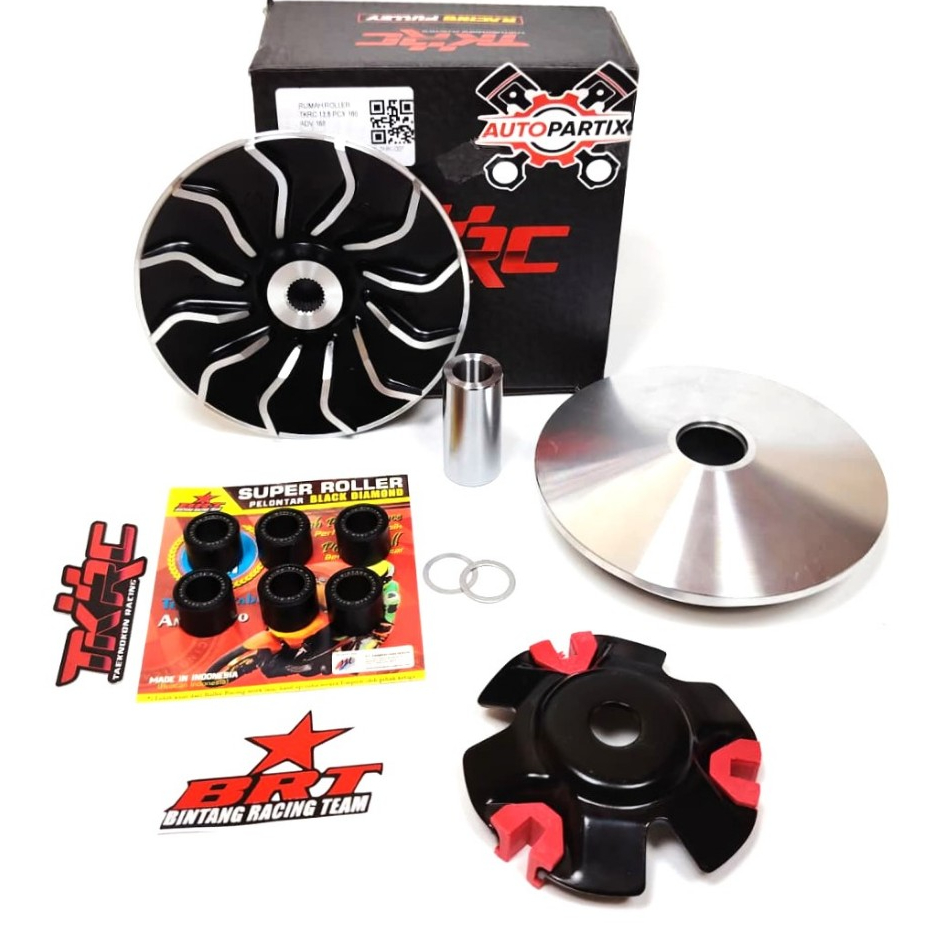 PULLY PACKAGE + ROLLER BRT PULLY ROLLER HOUSING TKRC VARIO 160 PCX 160 ...