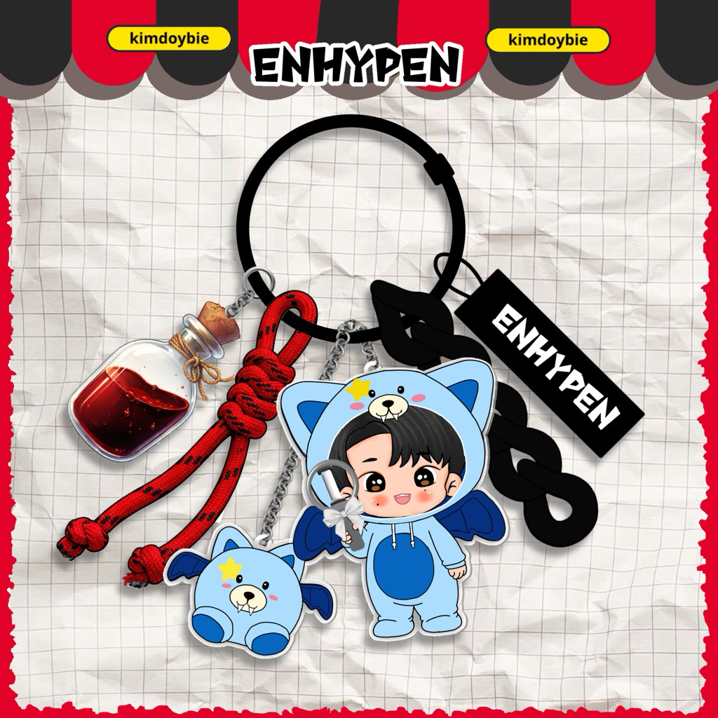 Vampire voice keyring enhypen enhypen voice keyring | Shopee Malaysia