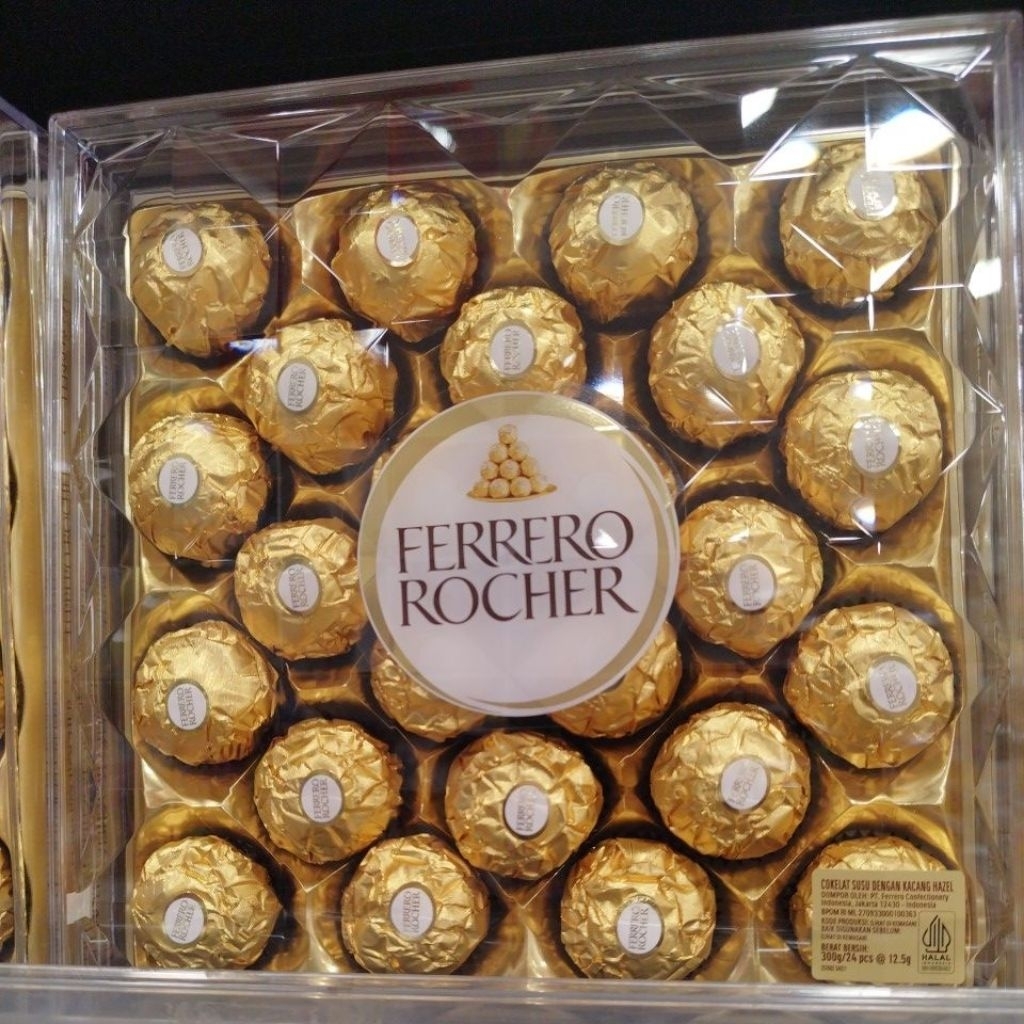 FORRERO ROCHER CHOCOLATE 1 Box contains 24 pcs | Shopee Malaysia
