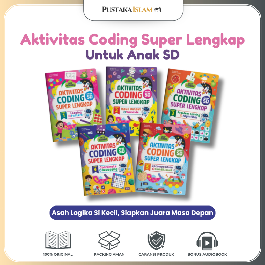 (5 Books) Super Complete Coding Activities for Elementary School ...