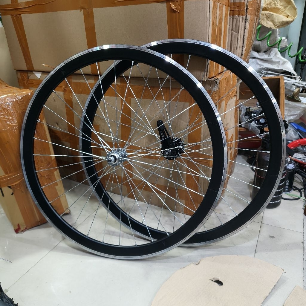 Rims wheel set Araya 1 set of 700c fixie rims 1 pair pacific kenda ...