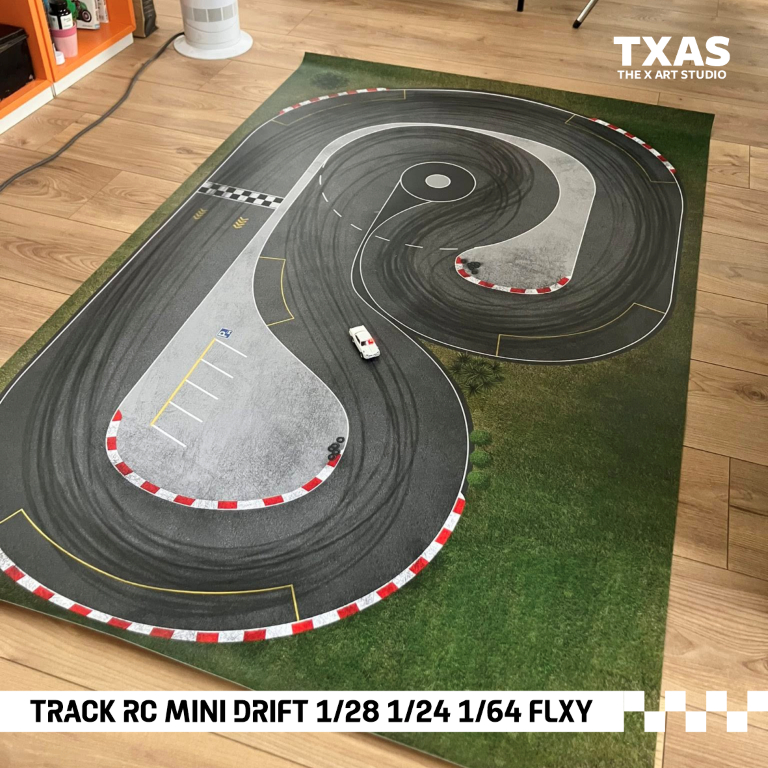 RC Track RC Track Mini Drift 1/28 1/24 1/64 Banner Wide Wide Drift ...
