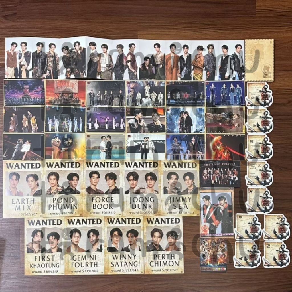 GMMTV LOL Fanfest 2024 Postcard Boxset & Benefit Special Set