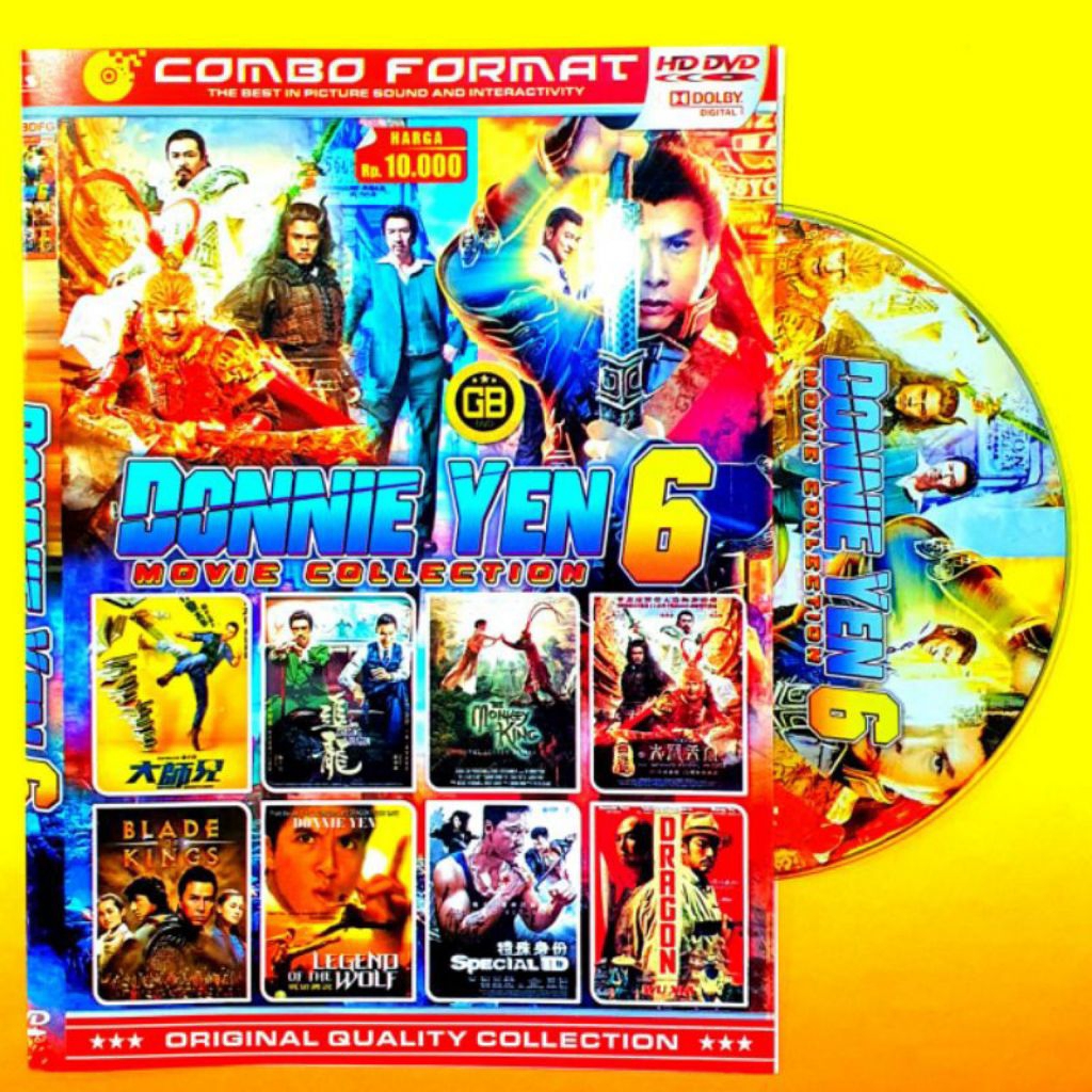 DVD COLLECTION DONNIE YEN ACTION COMPLETE - DVD PILEM KUNG FU DONNIE ...