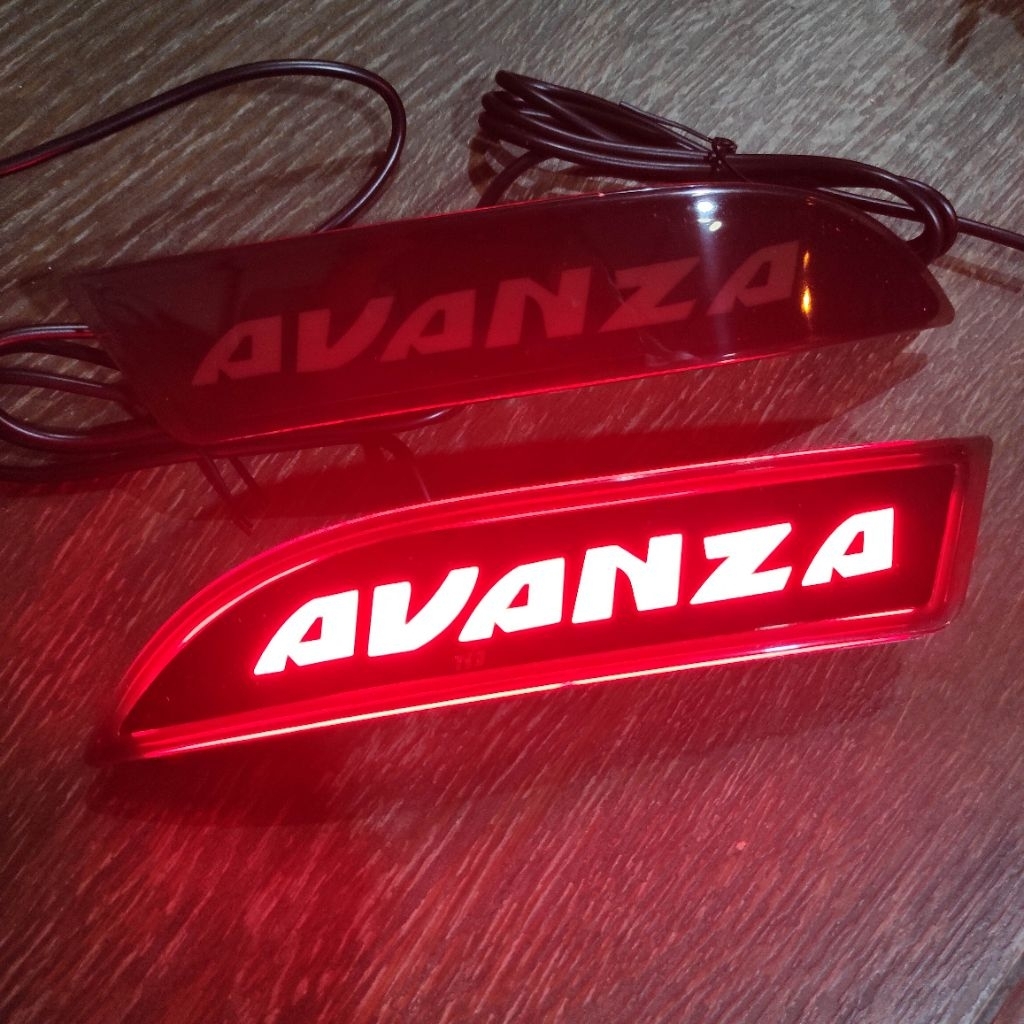 Car rear bumper reflector TOYOTA all new grand avanza 2012 to 2026 all ...