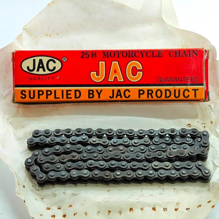 MATA 32A JAC TENGA chain 25H-100L 25 H 100 l CB100, GL100, GL Pro, GL ...