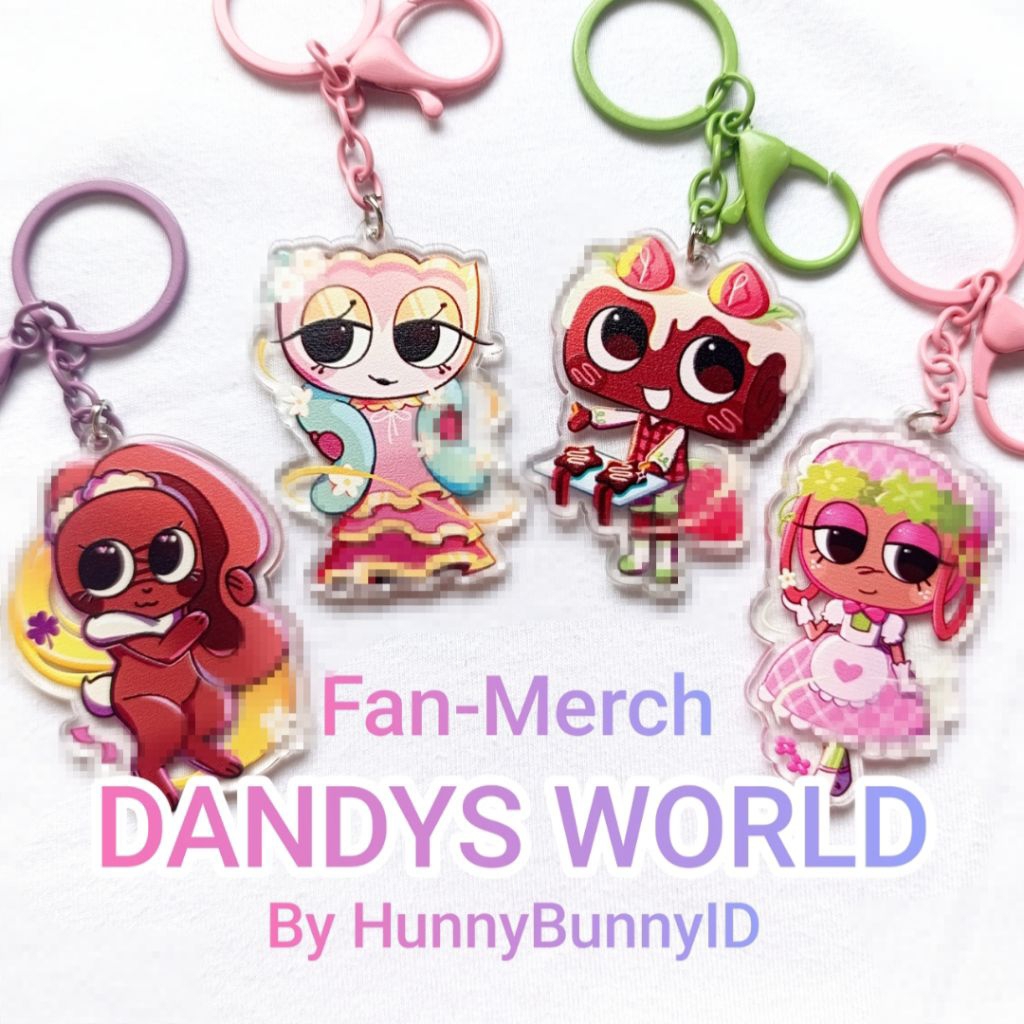 GANTUNGAN [NEW]DANDYS WORLD keychains fanmerch keychains | Shopee Malaysia