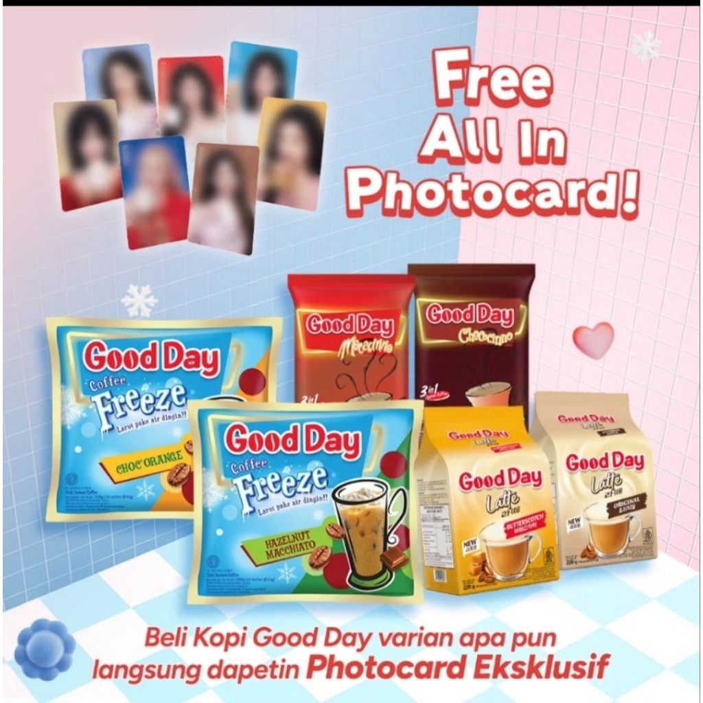 Good DAY X BabyMonster Special Merch + Photocard + Stande | Shopee