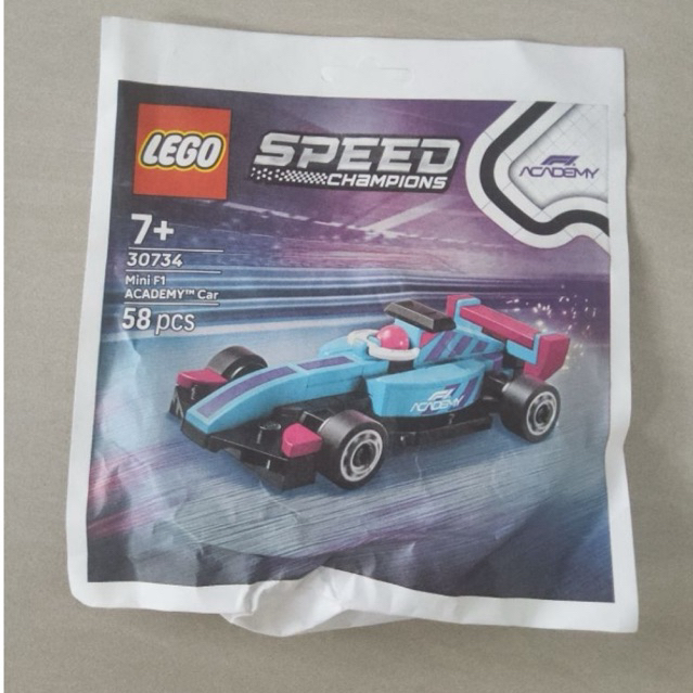 LEGO Speed Champions 30734 Mini F1 Academy Car Polybag | Shopee Malaysia