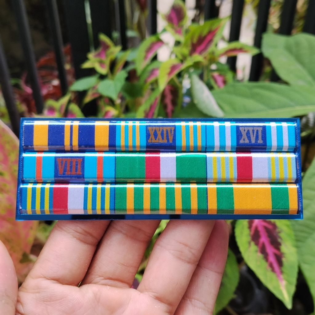 Set of PDH RIBBON SIGNATURE Jasa, PUBLICITY SIGNATURE, SATYA BADGE TNI ...