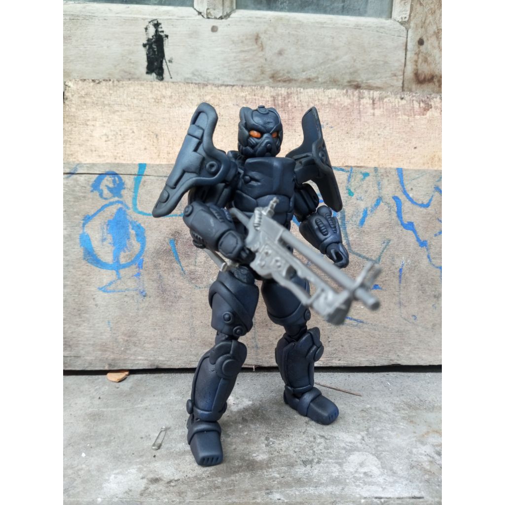Enclave hellcat power armor fallout 76 custom action figure fall out ...