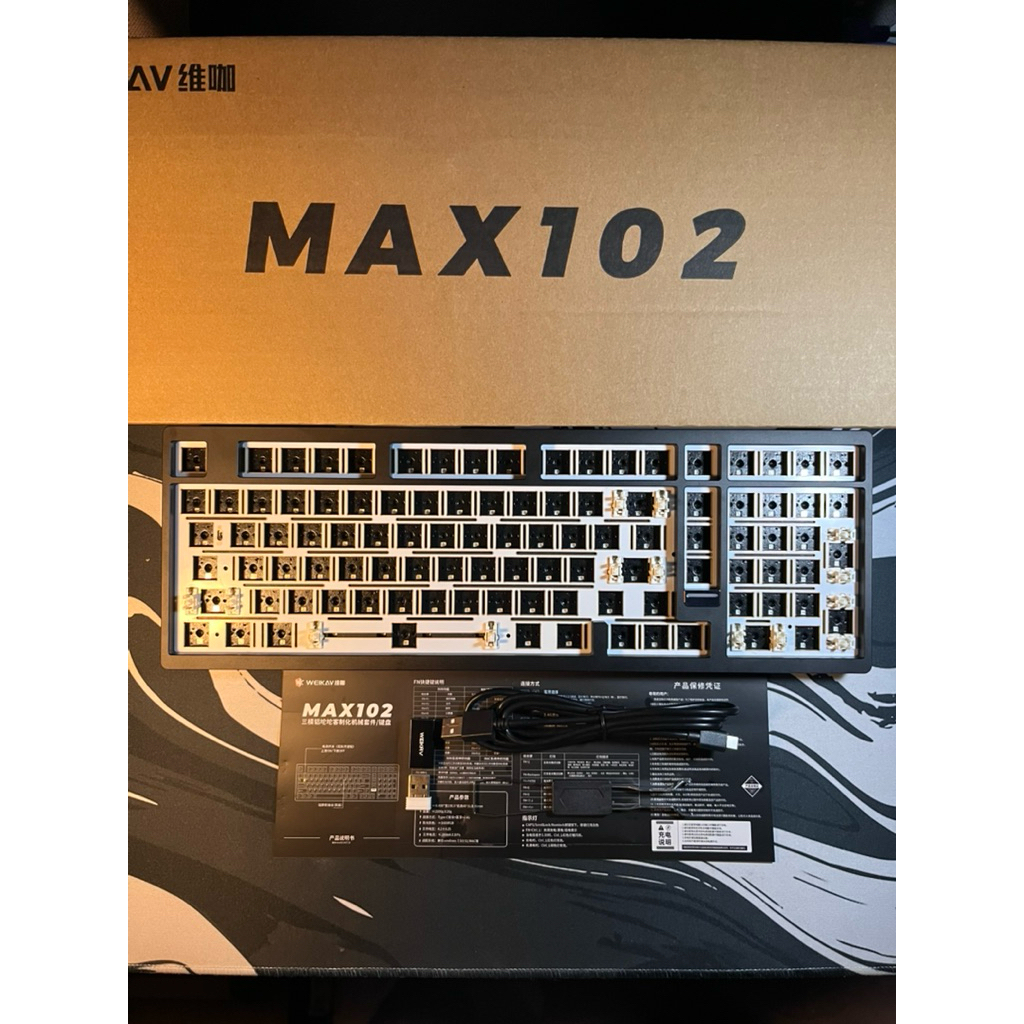 Weikav MAX 102 Full Aluminum Wireless Mechanicak Keyboard | Shopee Malaysia