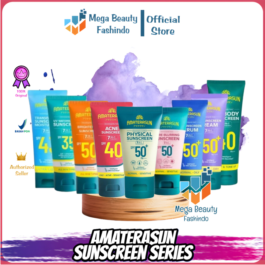 AMATERASUN UV Sunscreen | UV Sunscreen Serum SPF 50+ PA++ | Cream Cream ...