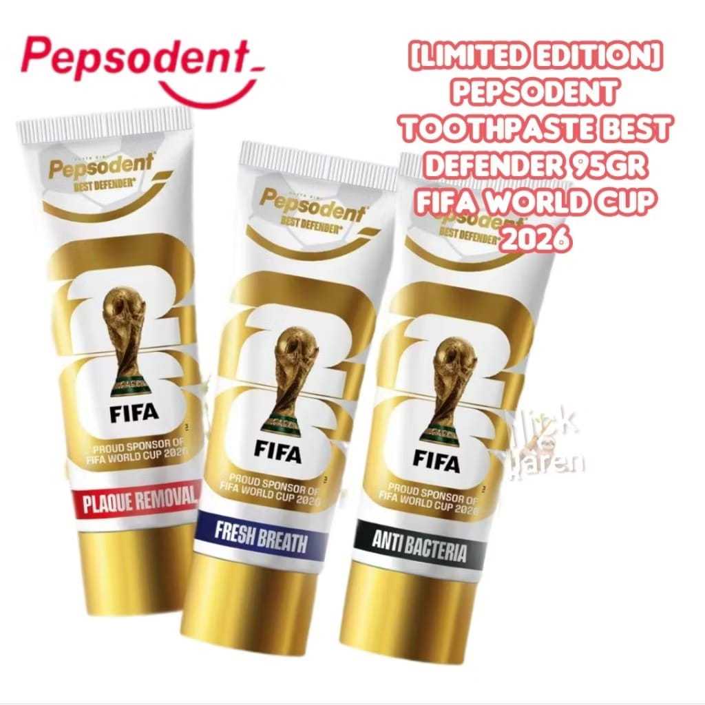 [LIMITED EDITION] Pepsodent Toothpaste Best Defender 95gr - FIFA World ...