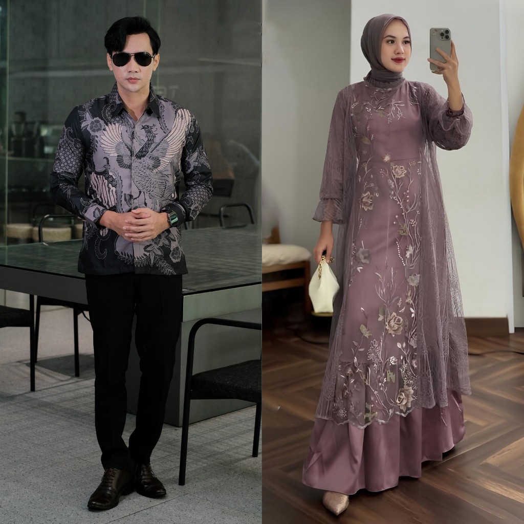 Azkana Batik | Eid gamis 2026 latest Sarimbit gamis Model | Modern