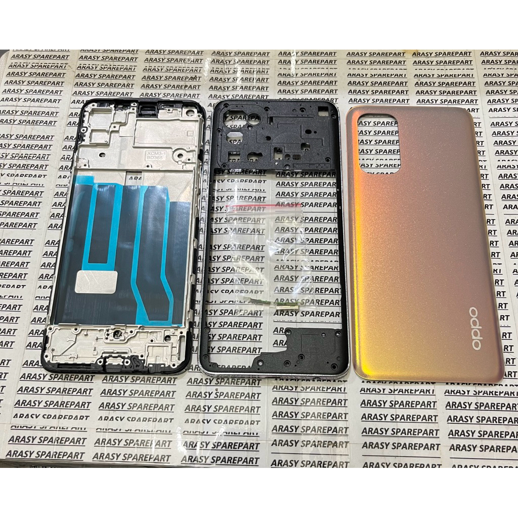 Oppo Reno 5 4g Fullset Housing Casing Complete with 3 Frame Bones ...