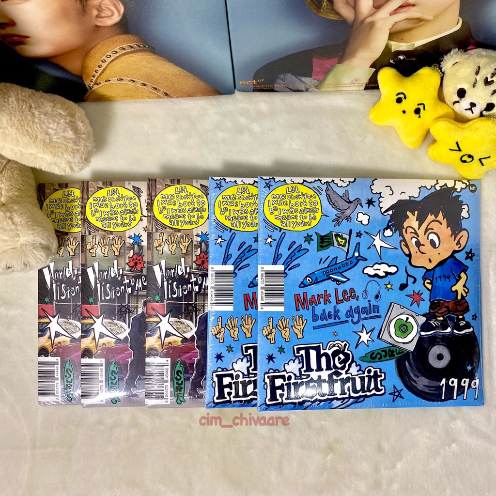 [READY STOCK] ALBUM MARK THE FIRSTFRUIT PHOTOBOOK MARK VER & SQUARE ...