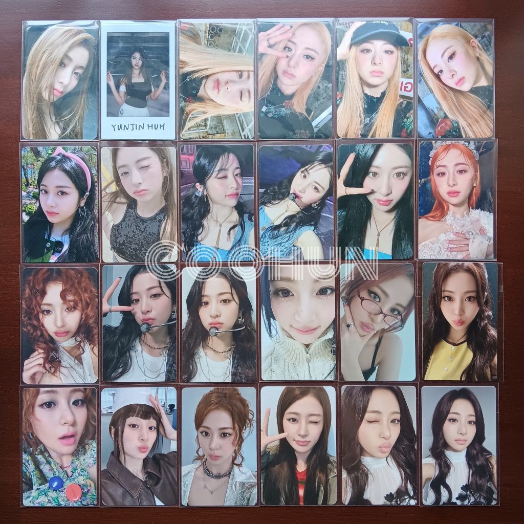 Le Sserafim Huh Yunjin Official Photocard Fearless Antifragile