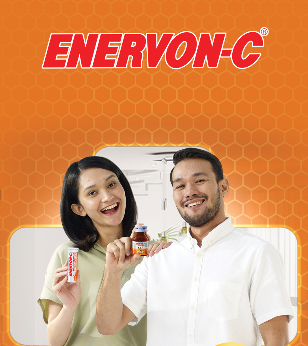 Enervon-c Vitamin C and B Complex Bottles Body Endurance Supplement ...