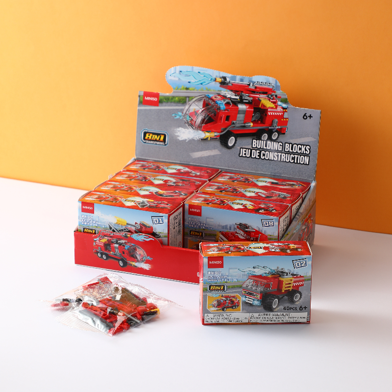 Miniso bloks MiniBoy 8-in-1 City Guard 8 Assorted Models Helicopter ...