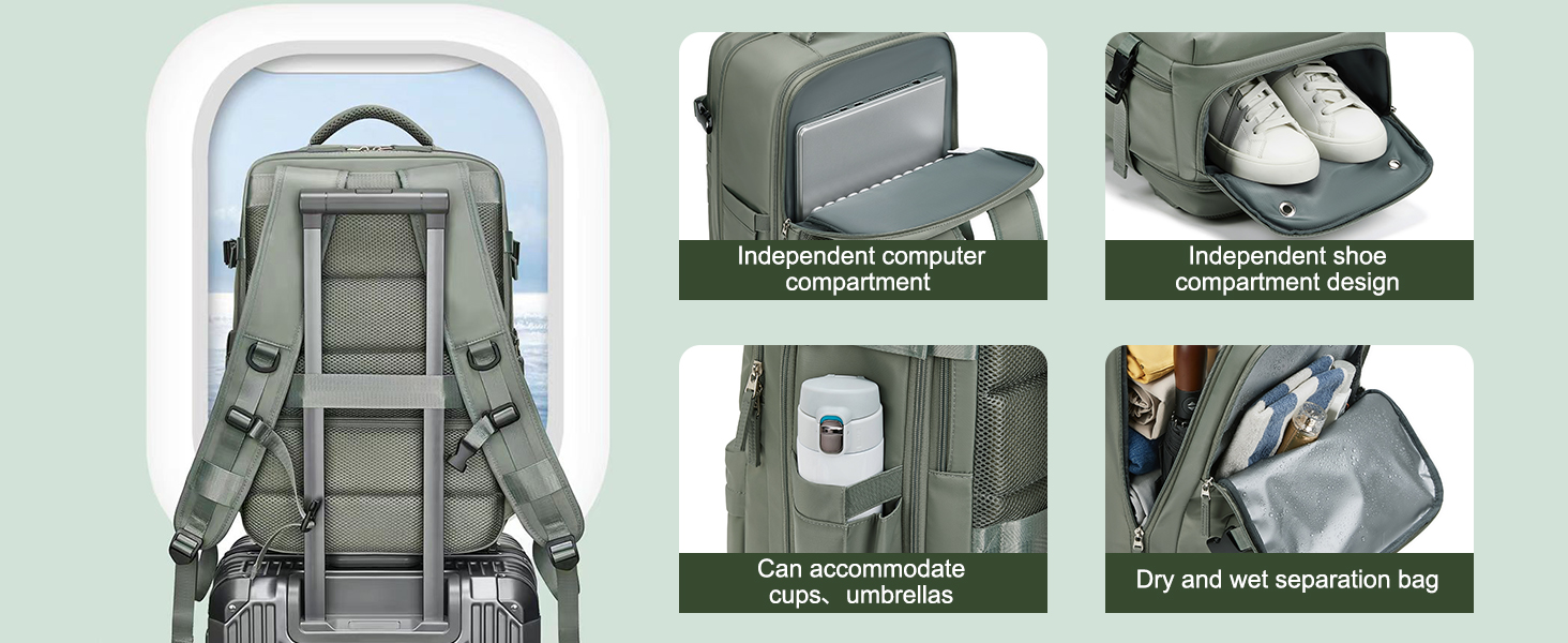 SEA CHOICE Waterproof Expandable 16 inch Laptop Backpack with USB ...
